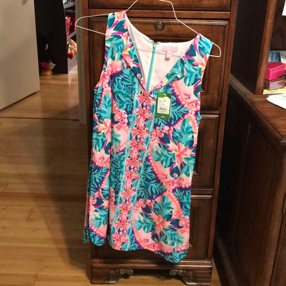 NWT Lilly Pulitzer Tanya romper 4 coconut cove